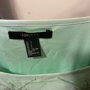 Beautiful mint green beaded dress, never worn